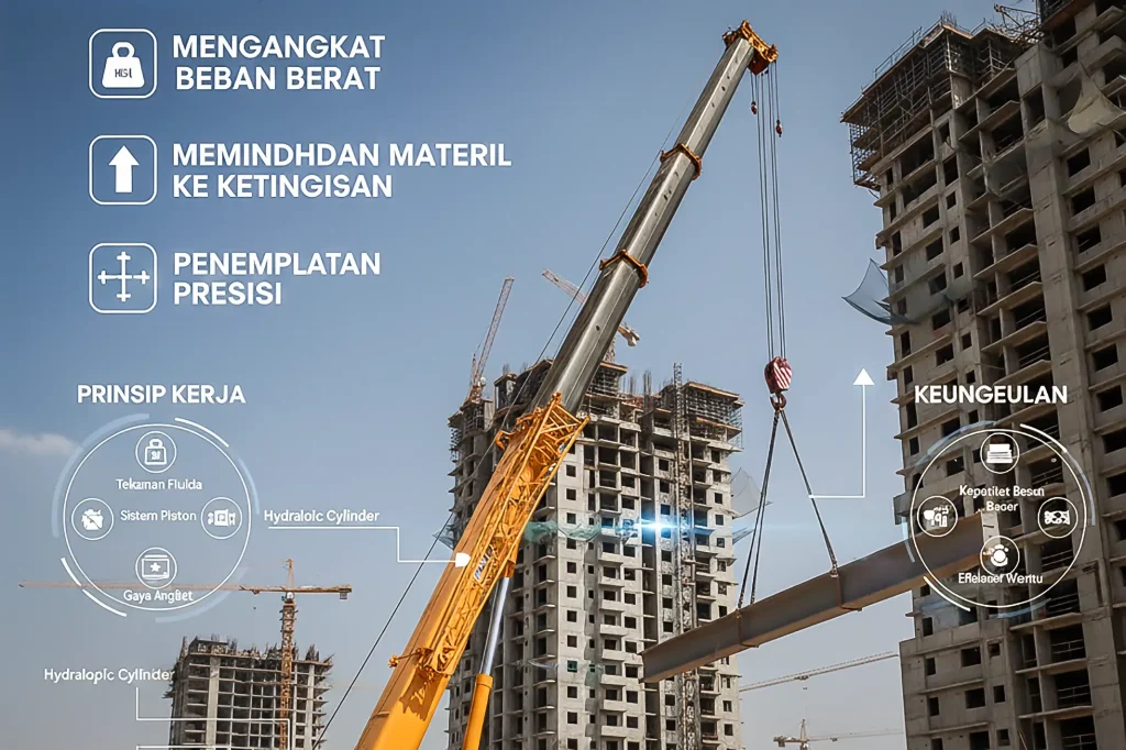 Fungsi Utama Hydraulic Crane