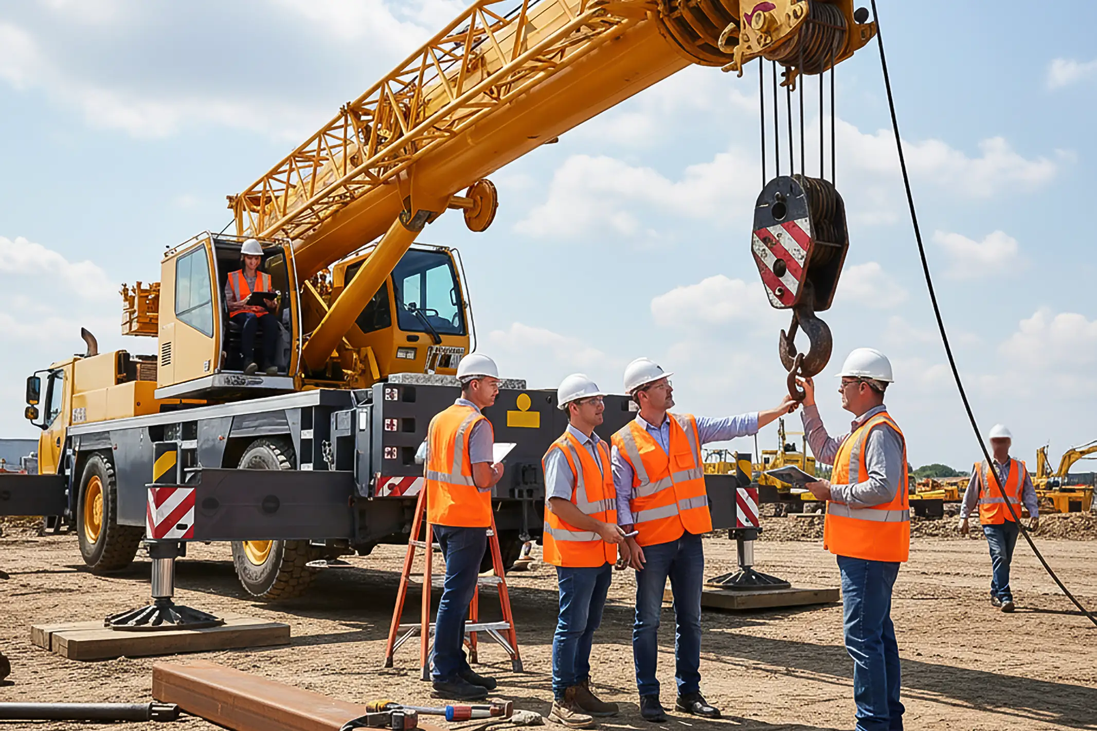 Cara Mengecek Kelayakan Crane Sebelum Sewa