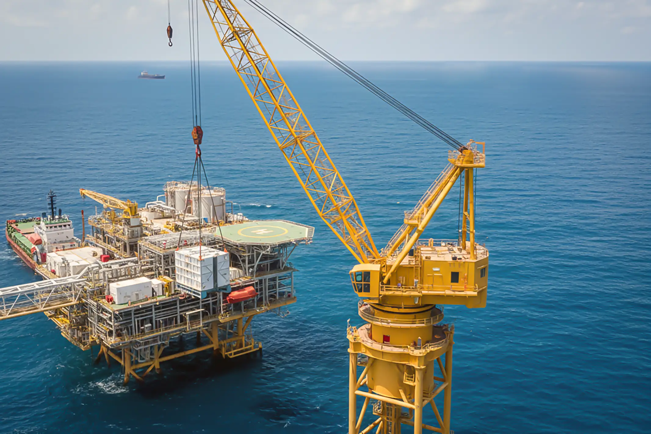 Fungsi, Kapasitas, dan Keunggulan Offshore Crane