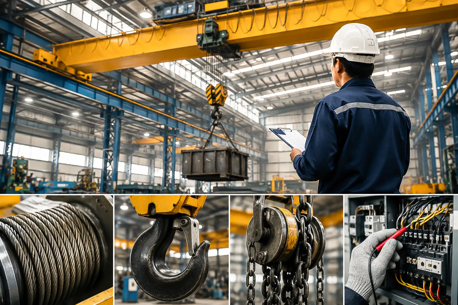 Menjaga Performa Crane Industri: Peran Vital Komponen Dasar dan Perawatannya