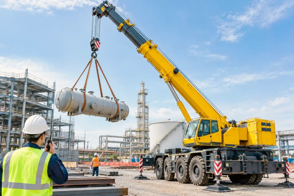 All Terrain Crane Proyek Kontruksi dan Industri
